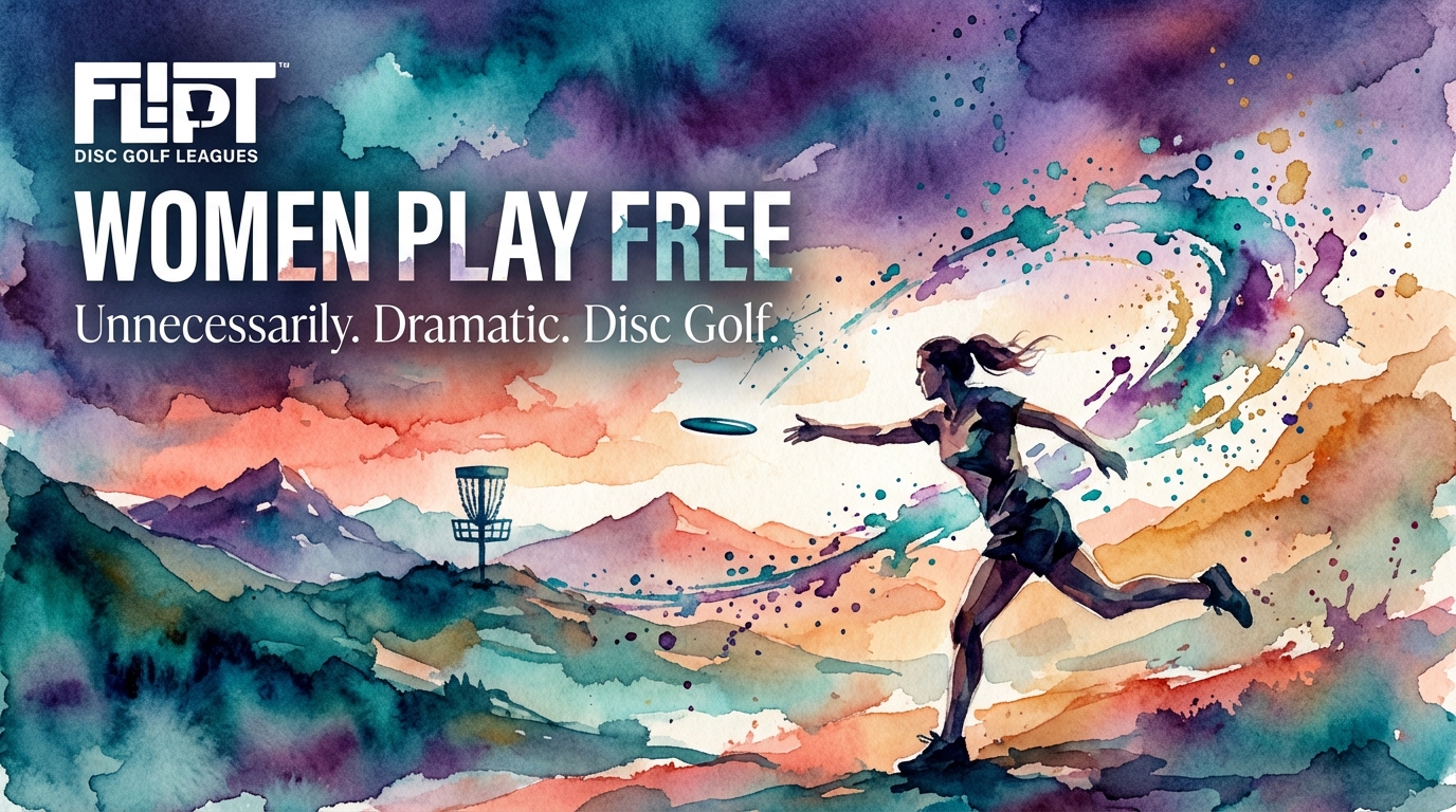 Women Play Free - FLiPT Disc Golf Leagues