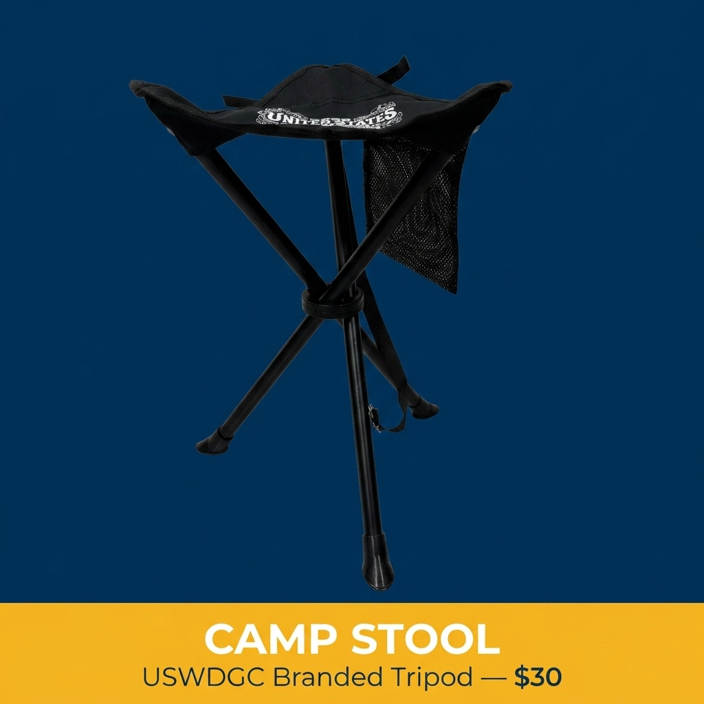 USWDGC 2026 Camp Stool